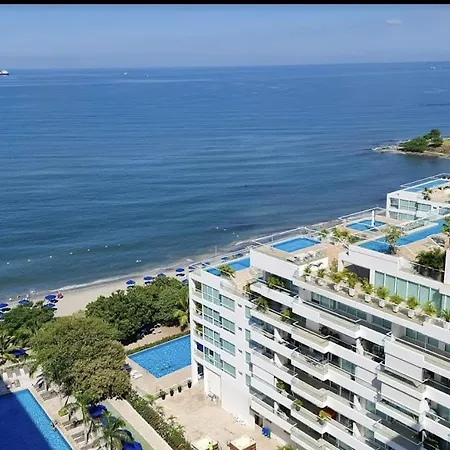 APARTAMENTO VISTA AL MAR y la sierra en Playa Dormida DOS SANTA MARTA